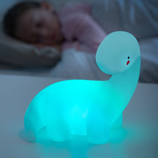 Dinosaur Multicolour LED Lamp Lightosaurus InnovaGoods For Sale