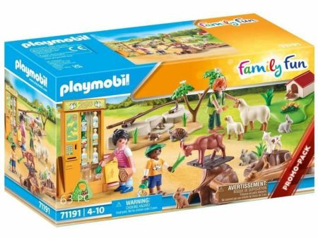 Playset   Playmobil Family Fun - Educational farm 71191         63 Pieces on Sale