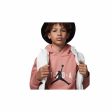 Hooded Sweatshirt for Girls Jordan Jumpman Sustainable White Pink Discount