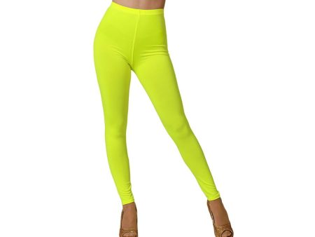 Leggings Yellow Hot on Sale