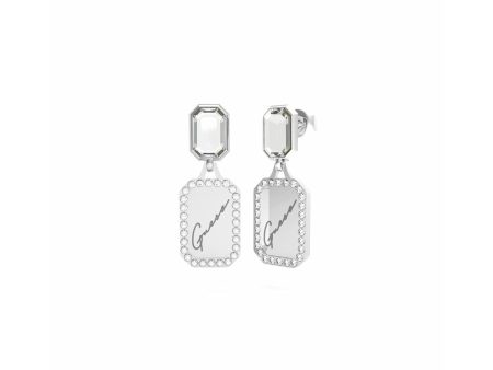 Ladies  Earrings Guess JUBE01132JWRHT-U Steel 3 cm For Discount