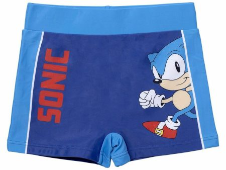 Boys Swim Shorts Sonic Blue Cheap