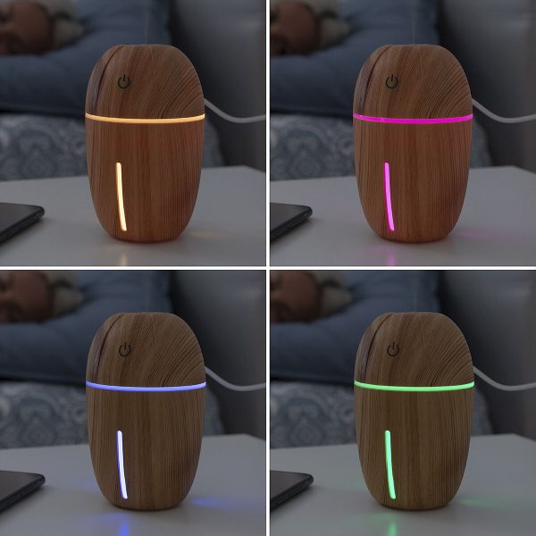 Mini Humidifier Scent Diffuser Honey Pine InnovaGoods Supply