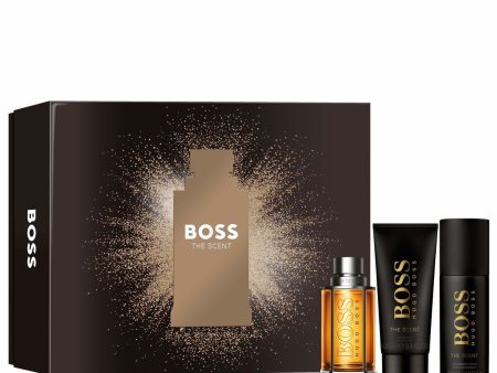 Men s Perfume Set Hugo Boss-boss The Scent 3 Pieces Online