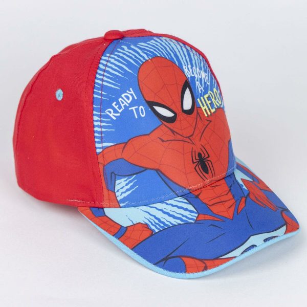 Child Cap Spider-Man Red (53 cm) on Sale