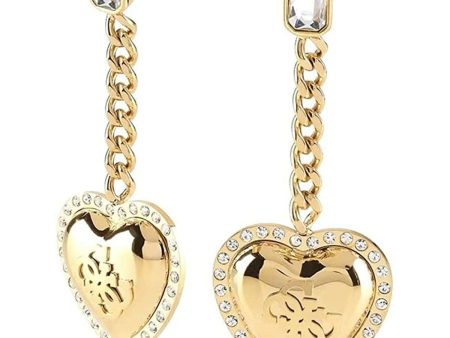 Ladies  Earrings Guess JUBE01071JWYGT-U 2 cm Online Hot Sale