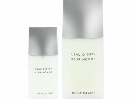 Men s Perfume Set Issey Miyake L EAU D ISSEY POUR HOMME 2 Pieces Fashion