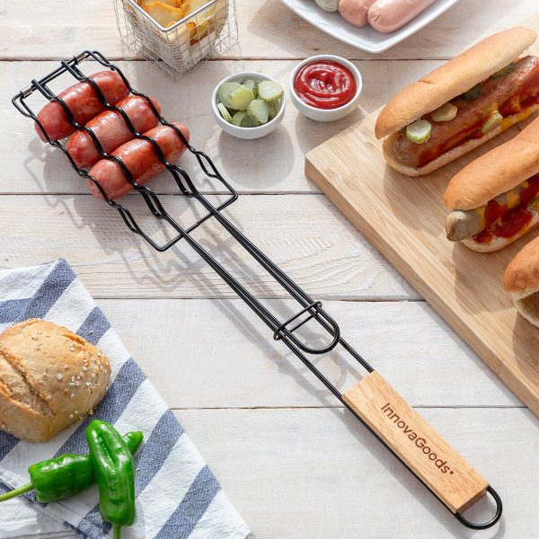 Barbecue Grill for Sausages Sosket InnovaGoods Fashion