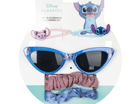 Sunglasses with accessories Stitch Children s For Discount