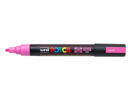 Fluorescent Marker POSCA PC-5M Pink (6 Units) Hot on Sale