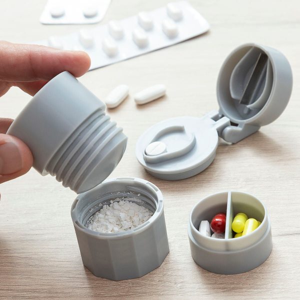 5-in-1 Pill Dispenser with Cutter and Crusher Fivlok InnovaGoods on Sale