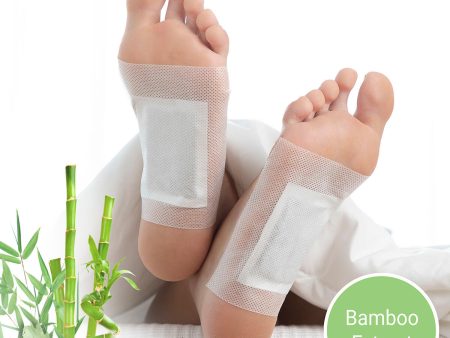 Detox Foot Patches Bamboo InnovaGoods 10Units For Sale