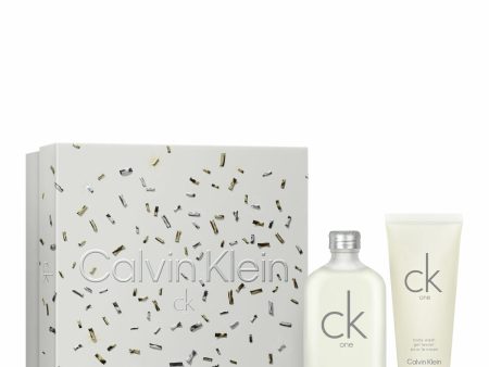 Unisex  Perfume Set Calvin Klein EDT ck one 2 Pieces Hot on Sale