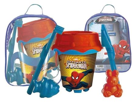 Beach toys set Spiderman (7 pcs) Multicolour For Discount