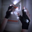 Gloves with LED Light Gleds InnovaGoods 2 Units Online Hot Sale