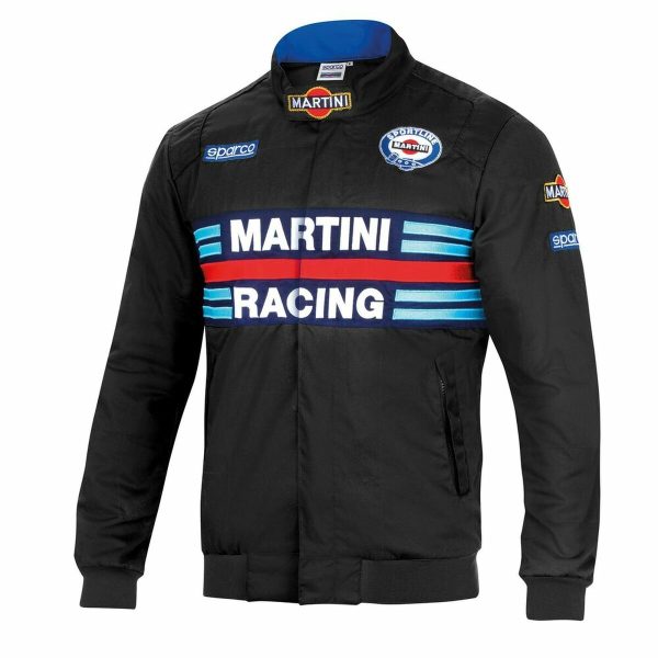 Adult-sized Jacket Sparco Martini Racing Black M Supply