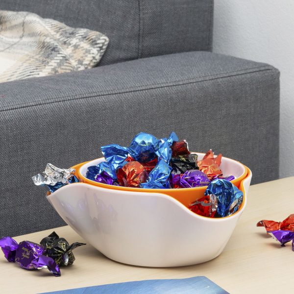 2-in-1 Snack Bowl InnovaGoods 2 Pieces Discount