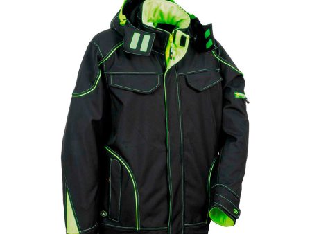 Jacket Cofra Tecka Light Lime Black Online now