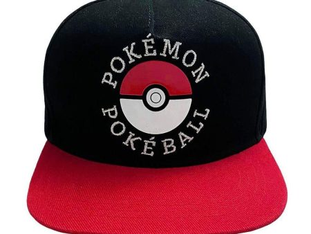 Unisex hat Pokémon Trainer 58 cm Black Red One size For Cheap