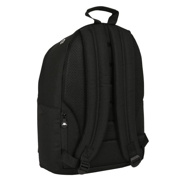 School Bag Kappa   31 x 41 x 16 cm Black For Discount