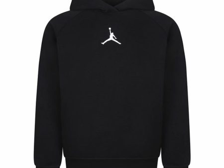 Children’s Hoodie Jordan Dri-fit Sport Crossover White Black Sale