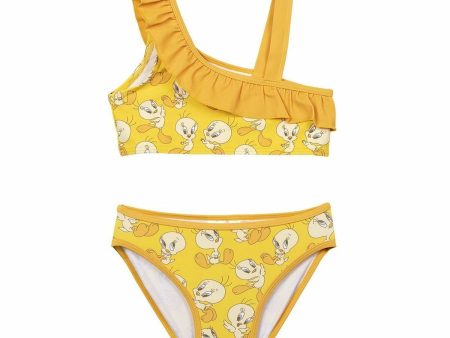 Bikini Bottoms For Girls Looney Tunes Yellow For Sale