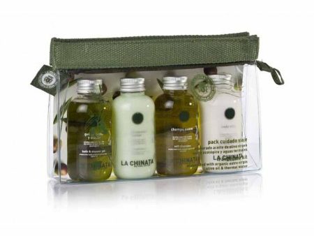 Bath Set La Chinata Care Travel Kit 4 Pieces Fashion