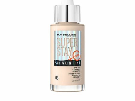 Crème Make-up Base Maybelline Superstay 24H Nº 03 30 ml For Sale