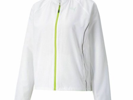 Women s Sports Jacket Puma Woven Ultra White Supply