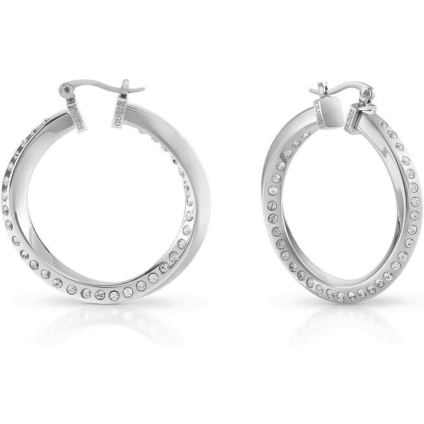 Ladies  Earrings Guess JUBE01486JWRHT-U Online Hot Sale