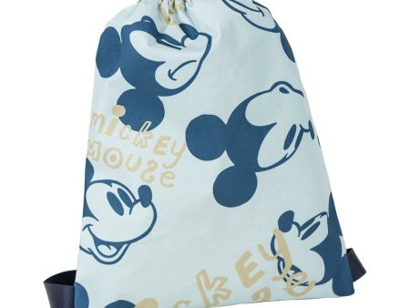 Child s Backpack Bag Mickey Mouse Blue 27 x 33 cm Supply