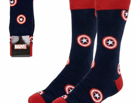 Socks Marvel Unisex Dark blue For Cheap