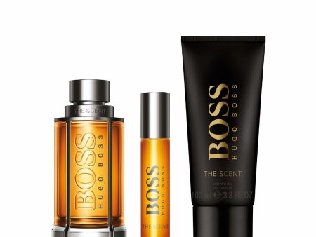 Men s Perfume Set Hugo Boss EDT BOSS The Scent 3 Pieces Cheap