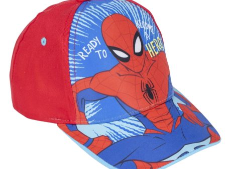 Child Cap Spider-Man Red (53 cm) on Sale