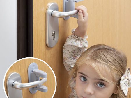 Door Lever Safety Lock Dlooky InnovaGoods 2 Units Supply