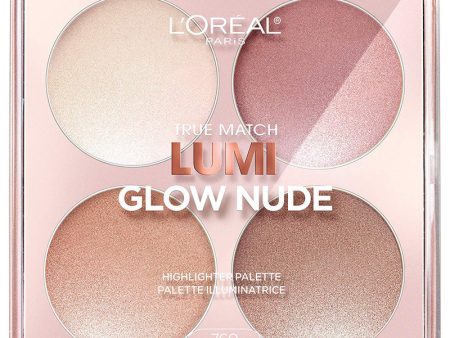 L OREAL - True Match Lumi, Glow Nude Highlighter Palette, Moon-Kissed - 0.31 oz. (9 g) Hot on Sale