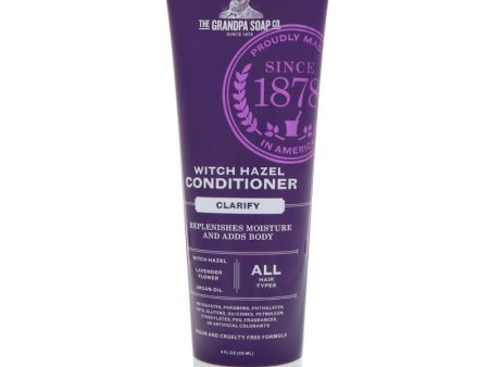 THE GRANDPA SOAP - Witch Hazel Conditioner Clarify - 8 fl. oz. (235 ml) For Discount