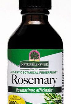 NATURE S ANSWER - Rosemary Leaf Extract - 1 fl. oz. (30 ml) Supply