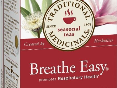 TRADITIONAL MEDICINALS - Breathe Easy - 16 Tea Bags Sale