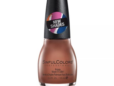 SINFULCOLORS - Professional Nail Polish, Hot Toffee - 0.5 fl. oz. (15 ml) Supply