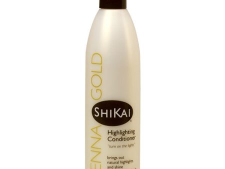 SHIKAI - Henna Gold Highlighting Conditioner  - 12 fl .oz. (355 ml) Hot on Sale