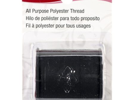 SINGER - All Purpose Polyester Thread Black - 150 Yards Online Hot Sale