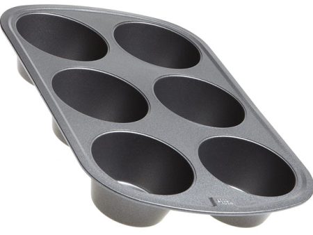 GOOD COOK - Texas Muffin Pan - 6 Cups For Sale