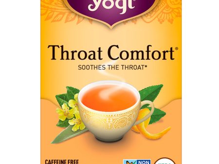 YOGI TEA - Throat Comfort Tea - 16 Tea Bags Fashion