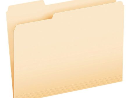 PENDAFLEX - 1 3 Cut Manila Essentials File Folders Letter Size - 100 per Box on Sale