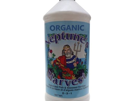 NEPTUNE S HARVEST - Fish & Seaweed Blend Fertilizer 2-3-1 - 18 oz. (473 ml) For Cheap