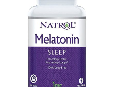 NATROL - Melatonin Time Release 1 mg - 90 Tablets Fashion