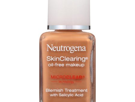 NEUTROGENA - SkinClearing Oil-Free Liquid Makeup Cocoa - 1 fl. oz. (30 ml) Hot on Sale