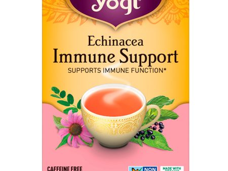 YOGI TEA - Echinacea Immune Support Tea - 16 Tea Bags Online now