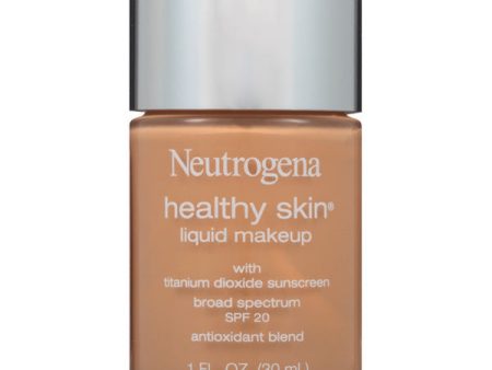 NEUTROGENA - Healthy Skin SPF 20 Liquid Makeup Caramel - 1 fl. oz. (30 ml) For Sale